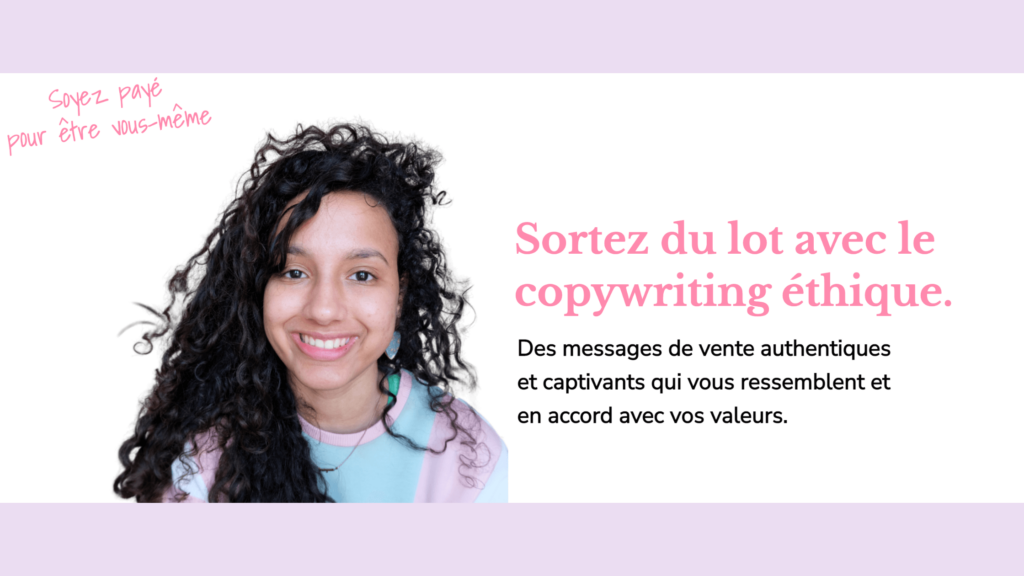 blog sur le copywriting et l'écriture persuasive, utile pour les entrepreneurs éthiques et authentiques