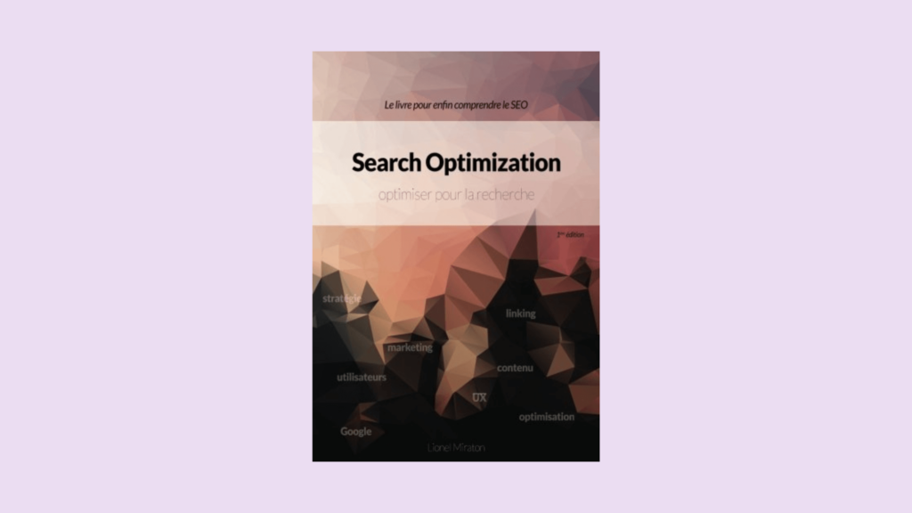 livre Search Optimization de Lionel Miraton